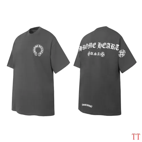 Chrome Hearts T-Shirts Short Sleeved For Unisex #1439427 $36.00 USD, Wholesale Replica Chrome Hearts T-Shirts