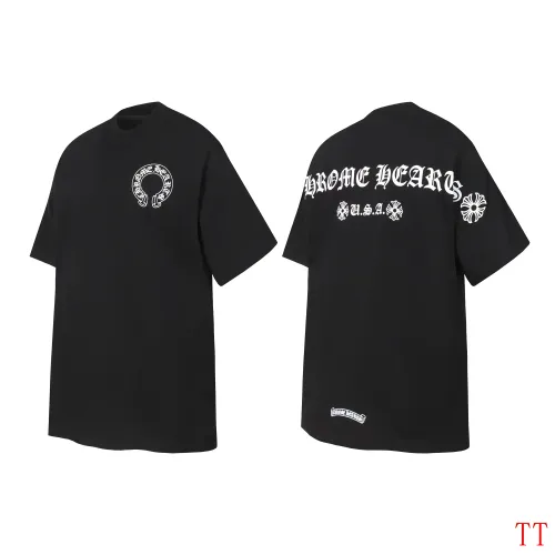 Chrome Hearts T-Shirts Short Sleeved For Unisex #1439428 $36.00 USD, Wholesale Replica Chrome Hearts T-Shirts