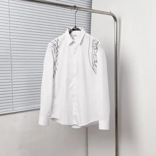 Alexander McQueen Shirts Long Sleeved For Men #1439429 $72.00 USD, Wholesale Replica Alexander McQueen Shirts