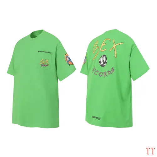 Chrome Hearts T-Shirts Short Sleeved For Unisex #1439433 $36.00 USD, Wholesale Replica Chrome Hearts T-Shirts