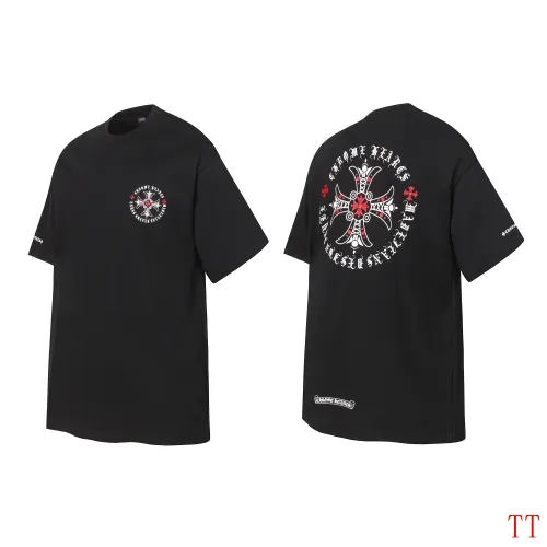 Chrome Hearts T-Shirts Short Sleeved For Unisex #1439439 $36.00 USD, Wholesale Replica Chrome Hearts T-Shirts