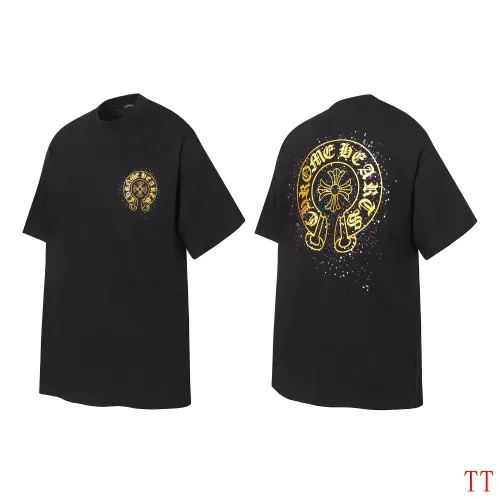 Chrome Hearts T-Shirts Short Sleeved For Unisex #1439443 $36.00 USD, Wholesale Replica Chrome Hearts T-Shirts