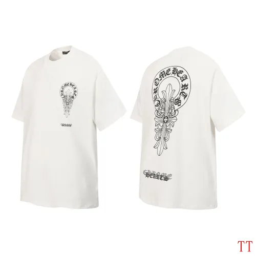 Chrome Hearts T-Shirts Short Sleeved For Unisex #1439444 $36.00 USD, Wholesale Replica Chrome Hearts T-Shirts
