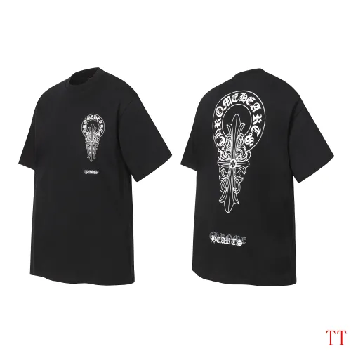 Chrome Hearts T-Shirts Short Sleeved For Unisex #1439445 $36.00 USD, Wholesale Replica Chrome Hearts T-Shirts