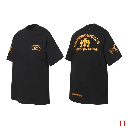Chrome Hearts T-Shirts Short Sleeved For Unisex #1439451 $36.00 USD, Wholesale Replica Chrome Hearts T-Shirts