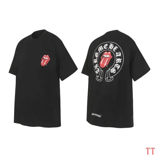 Chrome Hearts T-Shirts Short Sleeved For Unisex #1439453 $36.00 USD, Wholesale Replica Chrome Hearts T-Shirts
