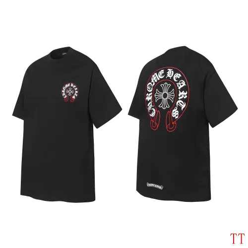Chrome Hearts T-Shirts Short Sleeved For Unisex #1439457 $38.00 USD, Wholesale Replica Chrome Hearts T-Shirts
