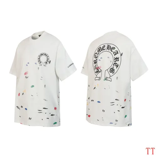 Chrome Hearts T-Shirts Short Sleeved For Unisex #1439461 $38.00 USD, Wholesale Replica Chrome Hearts T-Shirts