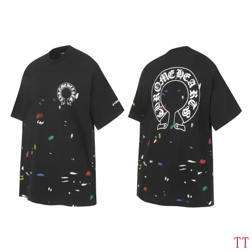 Chrome Hearts T-Shirts Short Sleeved For Unisex #1439464 $38.00 USD, Wholesale Replica Chrome Hearts T-Shirts