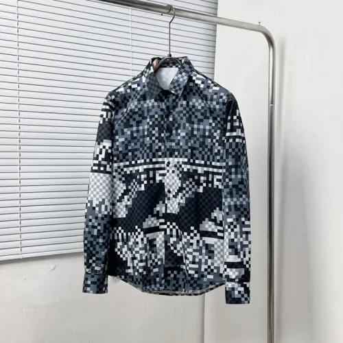 Louis Vuitton LV Shirts Long Sleeved For Men #1439473 $64.00 USD, Wholesale Replica Louis Vuitton LV Shirts