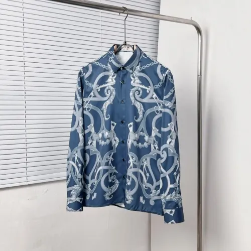 Hermes Shirts Long Sleeved For Men #1439477 $64.00 USD, Wholesale Replica Hermes Shirts