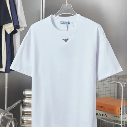 Prada T-Shirts Short Sleeved For Unisex #1439531 $34.00 USD, Wholesale Replica Prada T-Shirts