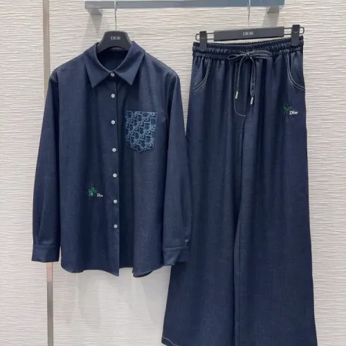 Christian Dior Tracksuits Long Sleeved For Women #1439575 $85.00 USD, Wholesale Replica Christian Dior Tracksuits