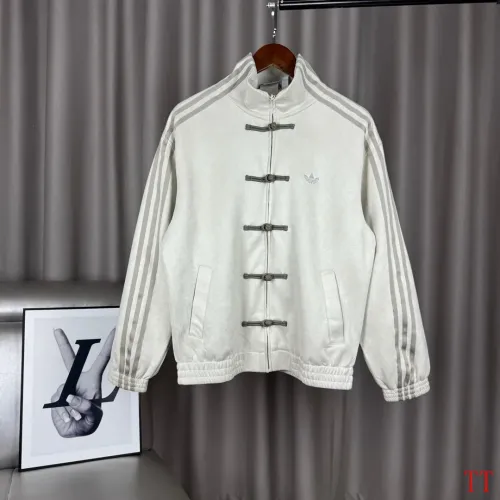 Adidas Jackets Long Sleeved For Unisex #1439582 $68.00 USD, Wholesale Replica Adidas Jackets