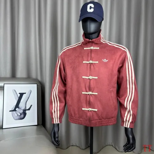 Adidas Jackets Long Sleeved For Unisex #1439586 $68.00 USD, Wholesale Replica Adidas Jackets