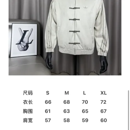 Replica Adidas Jackets Long Sleeved For Unisex #1439587 $68.00 USD for Wholesale