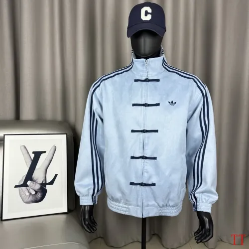 Adidas Jackets Long Sleeved For Unisex #1439588 $68.00 USD, Wholesale Replica Adidas Jackets