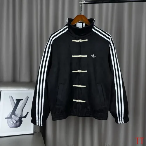 Adidas Jackets Long Sleeved For Unisex #1439591 $68.00 USD, Wholesale Replica Adidas Jackets