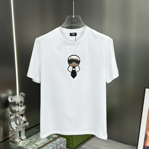 Fendi T-Shirts Short Sleeved For Unisex #1439600 $68.00 USD, Wholesale Replica Fendi T-Shirts
