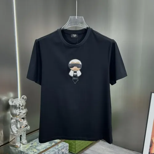 Fendi T-Shirts Short Sleeved For Unisex #1439601 $68.00 USD, Wholesale Replica Fendi T-Shirts