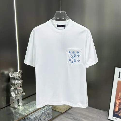 Louis Vuitton LV T-Shirts Short Sleeved For Men #1439622 $82.00 USD, Wholesale Replica Louis Vuitton LV T-Shirts