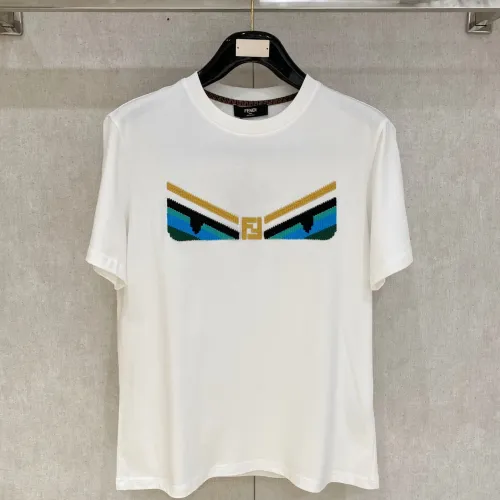Fendi T-Shirts Short Sleeved For Unisex #1439636 $64.00 USD, Wholesale Replica Fendi T-Shirts