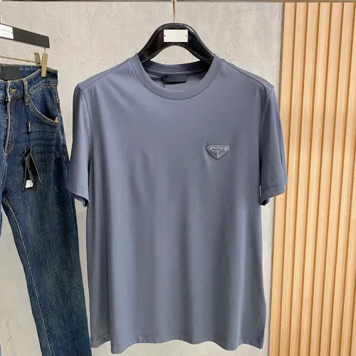 Prada T-Shirts Short Sleeved For Men #1439649 $72.00 USD, Wholesale Replica Prada T-Shirts