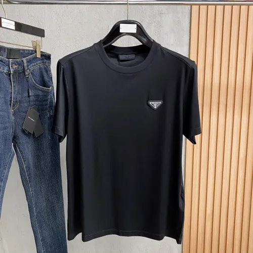 Prada T-Shirts Short Sleeved For Men #1439650 $72.00 USD, Wholesale Replica Prada T-Shirts