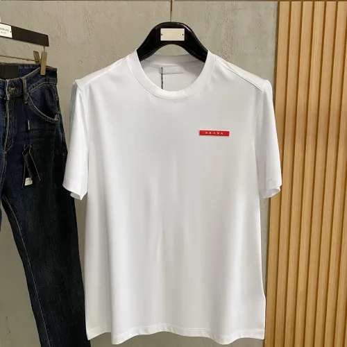 Prada T-Shirts Short Sleeved For Men #1439652 $72.00 USD, Wholesale Replica Prada T-Shirts