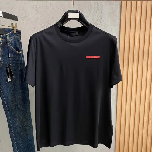 Prada T-Shirts Short Sleeved For Men #1439653 $72.00 USD, Wholesale Replica Prada T-Shirts