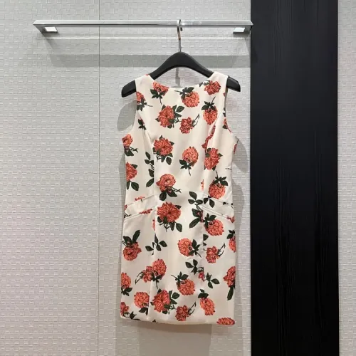 Dolce &amp; Gabbana Dresses Sleeveless For Women #1439654 $105.00 USD, Wholesale Replica Dolce &amp; Gabbana Dresses
