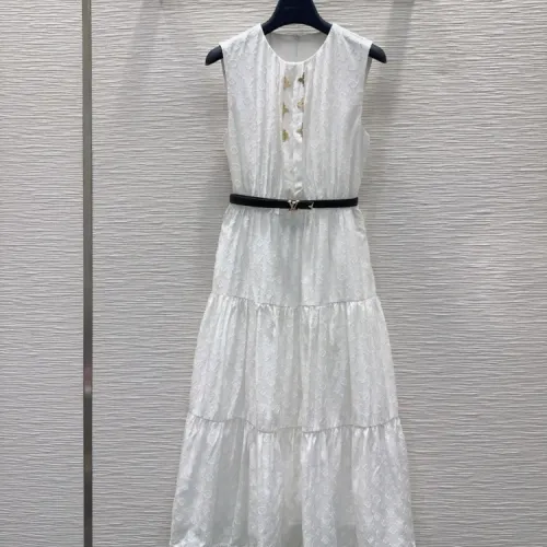 Louis Vuitton LV Dresses Sleeveless For Women #1439670 $145.00 USD, Wholesale Replica Louis Vuitton LV Dresses