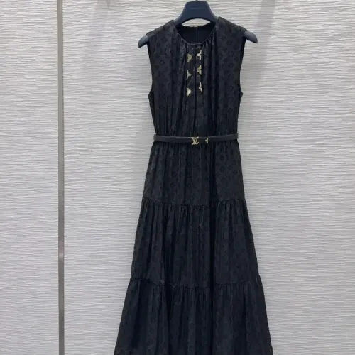 Louis Vuitton LV Dresses Sleeveless For Women #1439671 $145.00 USD, Wholesale Replica Louis Vuitton LV Dresses