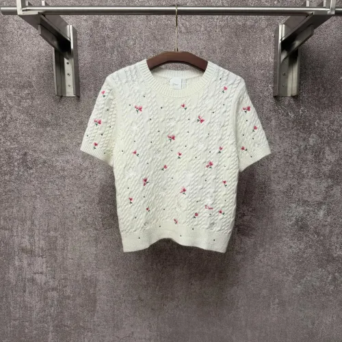 Christian Dior T-Shirts Short Sleeved For Women #1439676 $85.00 USD, Wholesale Replica Christian Dior T-Shirts