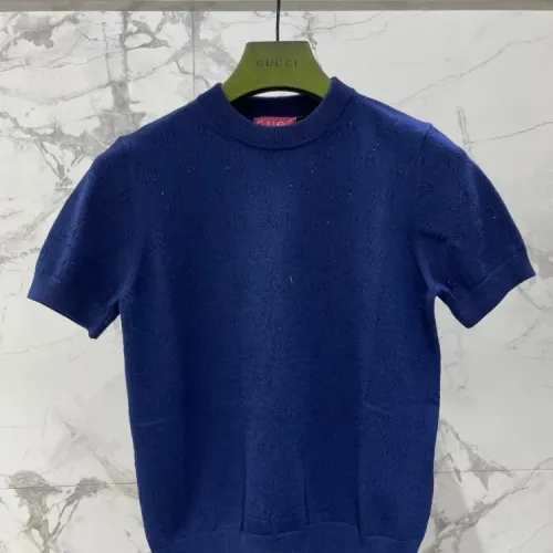 Gucci T-Shirts Short Sleeved For Women #1439680 $102.00 USD, Wholesale Replica Gucci T-Shirts