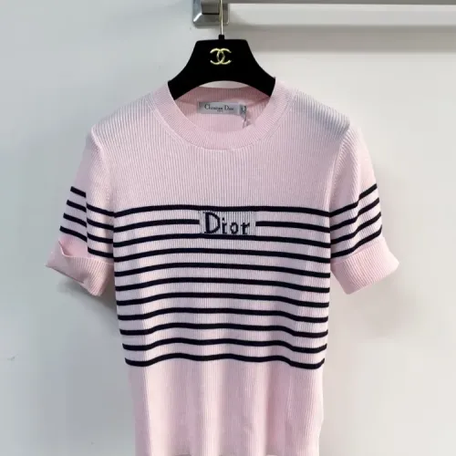Christian Dior T-Shirts Short Sleeved For Women #1439699 $80.00 USD, Wholesale Replica Christian Dior T-Shirts