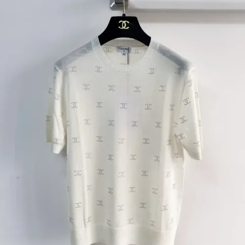 Chanel T-Shirts Short Sleeved For Women #1439706