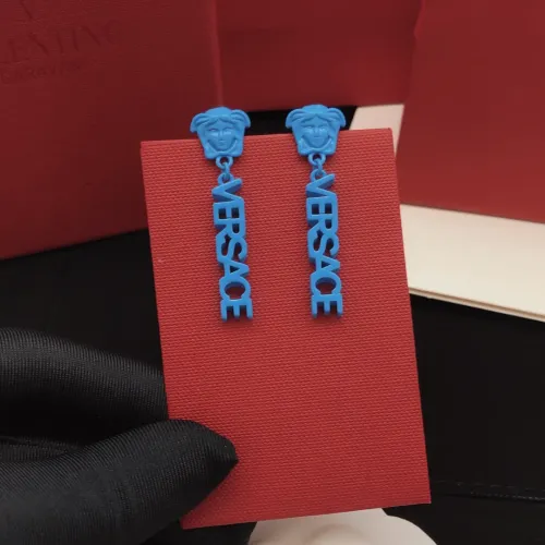 Replica Versace Earrings For Women #1439724 $25.00 USD for Wholesale