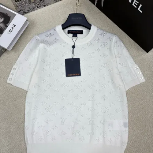 Louis Vuitton LV T-Shirts Short Sleeved For Women #1439732 $80.00 USD, Wholesale Replica Louis Vuitton LV T-Shirts