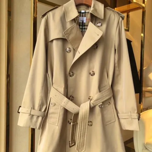 Burberry Trench Coat Long Sleeved For Men #1439759 $215.00 USD, Wholesale Replica Burberry Trench Coat
