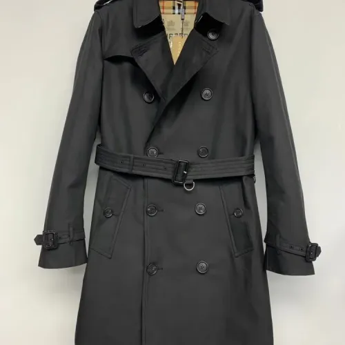 Burberry Trench Coat Long Sleeved For Men #1439760 $222.00 USD, Wholesale Replica Burberry Trench Coat