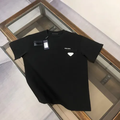 Prada T-Shirts Short Sleeved For Unisex #1439834 $32.00 USD, Wholesale Replica Prada T-Shirts