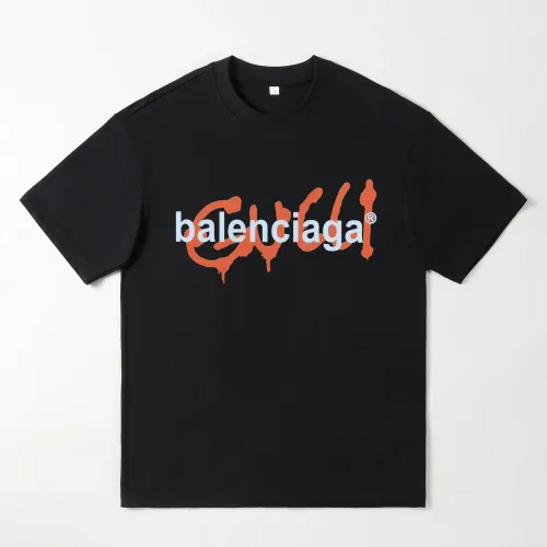 Balenciaga Oversize T-Shirts Short Sleeved For Men #1439847 $25.00 USD, Wholesale Replica Balenciaga T-Shirts