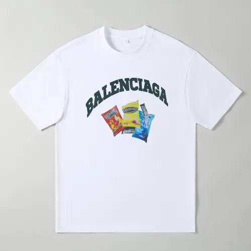 Balenciaga Oversize T-Shirts Short Sleeved For Men #1439848 $25.00 USD, Wholesale Replica Balenciaga T-Shirts