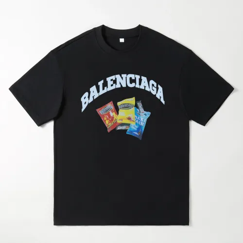 Balenciaga Oversize T-Shirts Short Sleeved For Men #1439849 $25.00 USD, Wholesale Replica Balenciaga T-Shirts