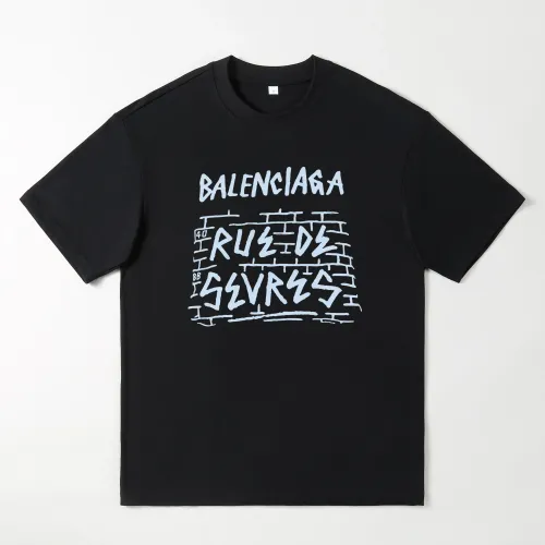 Balenciaga Oversize T-Shirts Short Sleeved For Men #1439851 $25.00 USD, Wholesale Replica Balenciaga T-Shirts