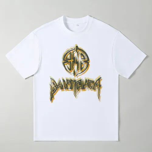Balenciaga Oversize T-Shirts Short Sleeved For Men #1439854 $25.00 USD, Wholesale Replica Balenciaga T-Shirts