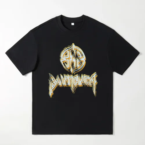 Balenciaga Oversize T-Shirts Short Sleeved For Men #1439855 $25.00 USD, Wholesale Replica Balenciaga T-Shirts