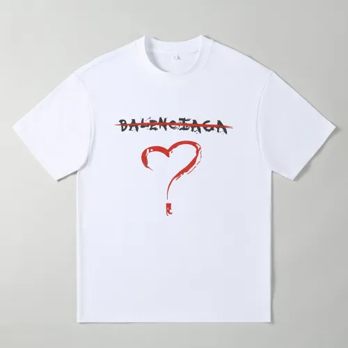 Balenciaga Oversize T-Shirts Short Sleeved For Men #1439860 $25.00 USD, Wholesale Replica Balenciaga T-Shirts