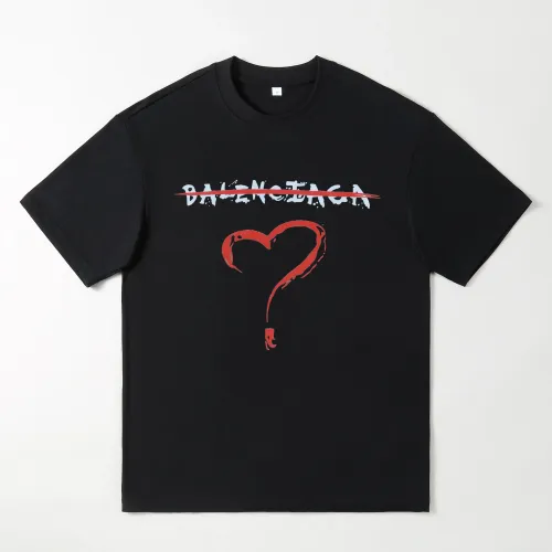 Balenciaga Oversize T-Shirts Short Sleeved For Men #1439861 $25.00 USD, Wholesale Replica Balenciaga T-Shirts